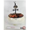 Image 1 : Enamel Garden Water Feature (16"H)