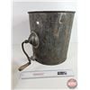 Image 4 : Vintage Butter Churn (Metal) (15"H)