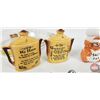Image 2 : Collector Combo : Variety Vintage Salt & Pepper Shakers with Pie Plate
