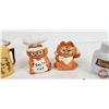 Image 3 : Collector Combo : Variety Vintage Salt & Pepper Shakers with Pie Plate