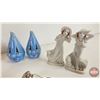 Image 5 : Collector Combo : Variety Vintage Salt & Pepper Shakers with Pie Plate