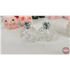 Image 7 : Collector Combo : Variety Vintage Salt & Pepper Shakers with Pie Plate
