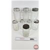 Image 1 : NABOB Glass Jars (8) (Each Measure 7-1/4"H)