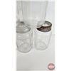 Image 6 : NABOB Glass Jars (8) (Each Measure 7-1/4"H)