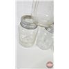 Image 7 : NABOB Glass Jars (8) (Each Measure 7-1/4"H)