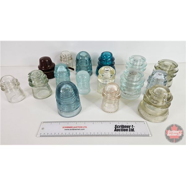 Insulator Collection (Variety Glass & Ceramic) (16)