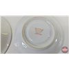 Image 10 : Collector Combo : Ceramic Basin; Pitcher; Tea Cups & Saucers; Cut Glass Trinket Box (Basin 16"Dia)