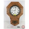 Image 1 : Sessions Wall Clock (Not Tested ~ No Key) (20"H)