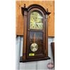 Image 1 : Daniel Dakota Wall Clock (Batt Op) : Westminster Chime (Working) (Total Measures: 22"H x 11"W x 4"D)