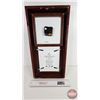 Image 5 : FIRE DEPT Decorative Wall Clock (Batt Op) : A Timeless Tradition of Bravery Heirloom Porcelain  (20-
