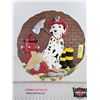 Image 1 : Firehouse Dalmatian Stepping Stone (9-1/2"Dia)