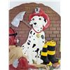 Image 2 : Firehouse Dalmatian Stepping Stone (9-1/2"Dia)