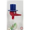 Image 3 : Vintage "Dippy Bird" : Thermodynamic Drinking Bird (7-1/2"H)