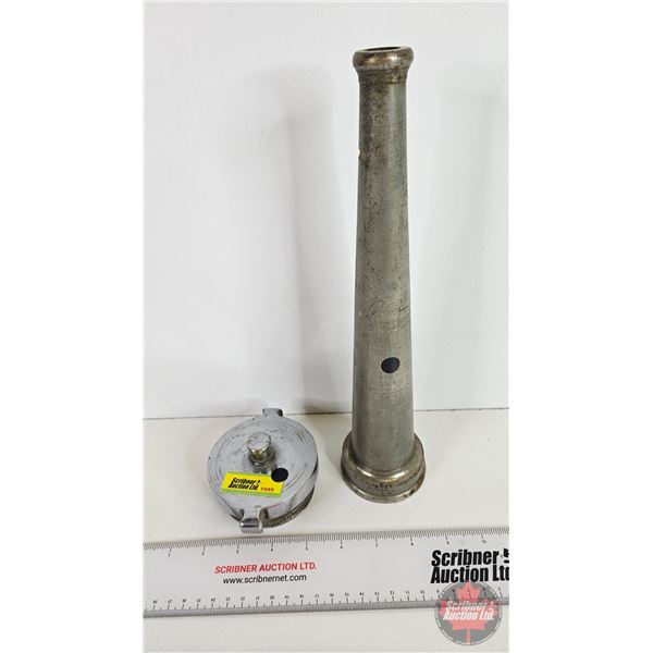 Firehose Nozzle (12"L) & Valve Cap