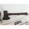 Image 3 : Cast Iron Fire House Home Décor (2): Maltese Cross Emblem Plaque & Axe Hook (Axe Measures: 10"L)