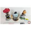 Image 5 : Collector Combo ~ Fireman Theme (3): Stein; Bobble Head & Trophy (Bobble Head Measures: 7-1/2"H)