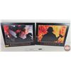 Image 1 : Fireman Theme Wall Hangings (2) (Hardboard) - EXCELLENCE - COURAGE (Both Measure : 16" x 20")