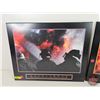 Image 2 : Fireman Theme Wall Hangings (2) (Hardboard) - EXCELLENCE - COURAGE (Both Measure : 16" x 20")