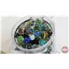 Image 4 : Marble Collection (3 Jars Full) (Variety) (Tallest Jar : 5-1/2"H)