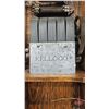 Image 7 : Antique Wood Box Telephone : KELLOGG Chicago USA (Ringer Working) (25-1/2"H x 12"W x 11"D)