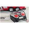 Image 3 : Toy Plastic Firetruck (c/w Remote : Not Tested) (9"H x 6"W x 21"L)