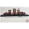 Image 1 : Hawthorn Village : Firefighters Tribute Collection (11 pcs) (Buildings Magnetic to Base) (Base Measu