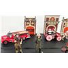 Image 2 : Hawthorn Village : Firefighters Tribute Collection (11 pcs) (Buildings Magnetic to Base) (Base Measu