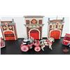 Image 5 : Hawthorn Village : Firefighters Tribute Collection (11 pcs) (Buildings Magnetic to Base) (Base Measu