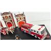 Image 6 : Hawthorn Village : Firefighters Tribute Collection (11 pcs) (Buildings Magnetic to Base) (Base Measu