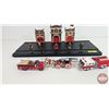 Image 7 : Hawthorn Village : Firefighters Tribute Collection (11 pcs) (Buildings Magnetic to Base) (Base Measu