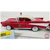 Image 6 : Fire Chief Toy Cars (2) (Diecast Models) (Scale 1:24) - '57 Chev - '49 Merc