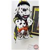 Image 2 : Fireman's Collector Combo (3):  - Framed Fire Hall Picture (13-1/2'H x 16-1/2"W) - Plush Toys (2)