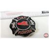Image 6 : Fireman's Collector Combo : Incl. Avon Cologne; Cups; Hot Sauce (Unopened); Buckle; Novelty Lighter;
