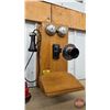 Image 3 : Antique Wood Box Telephone : Northern Electric Company (Ringer Working) (20-1/2"H x 13"W x 12-1/2"D)