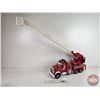 Image 8 : Firetruck Toy : BRUDER : Mack Truck (11"H x 7-1/2"W x 24"L)