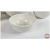 Image 4 : Stoneware Mixing Bowls (4) (Largest 13-1/4"Dia x 6-3/4"H)