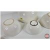 Image 7 : Stoneware Mixing Bowls (4) (Largest 13-1/4"Dia x 6-3/4"H)