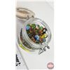 Image 4 : Marble Collection (3 Jars Full) (Variety) (Tallest Jar : 5-3/4"H)