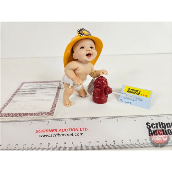 Ashton-Drake Galleries "Flush the Hydrant" Baby Doll (with COA)