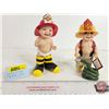 Image 1 : Ashton-Drake Galleries (2): Baby Doll (no COA's) - "Fire Hydrant Fun" - "Mommy Littlest Hero" (Note: