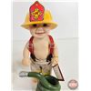 Image 3 : Ashton-Drake Galleries (2): Baby Doll (no COA's) - "Fire Hydrant Fun" - "Mommy Littlest Hero" (Note: