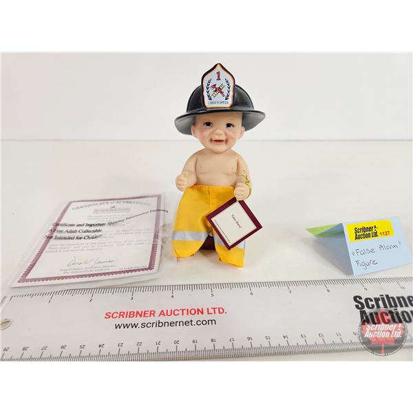 Ashton-Drake Galleries "False Alarm" Baby Doll (with COA)