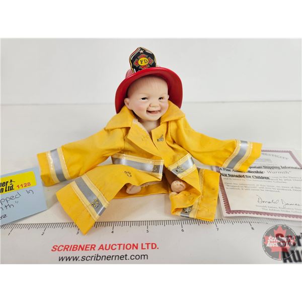 Ashton-Drake Galleries "Wrapped in Warmth" Baby Doll (with COA)