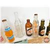 Image 4 : Collector Combo: Crib Board; Vintage Bottles; RCMP Drink Glass; Golf Club Bottle Opener; Bottle Cap
