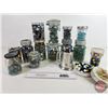 Image 1 : MARBLE COLLECTION !!! Variety in Jars & Stein & Tin