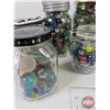 Image 2 : MARBLE COLLECTION !!! Variety in Jars & Stein & Tin