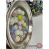 Image 9 : MARBLE COLLECTION !!! Variety in Jars & Stein & Tin