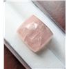Image 1 : 16.15 ct Certified Pink Morganite Gemstone : Cushion ($6,700 Appraisal) (Inv #SR001)