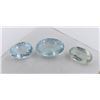 Image 3 : 13.5 ct Certified Aquamarine Gemstone Parcel : Oval ($6,100 Appraisal) (Inv #SR002)