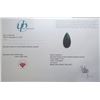 Image 2 : 6.52 ct Certified Zambian Emerald Gemstone : Pear ($9,600 Appraisal) (Inv #SR003)